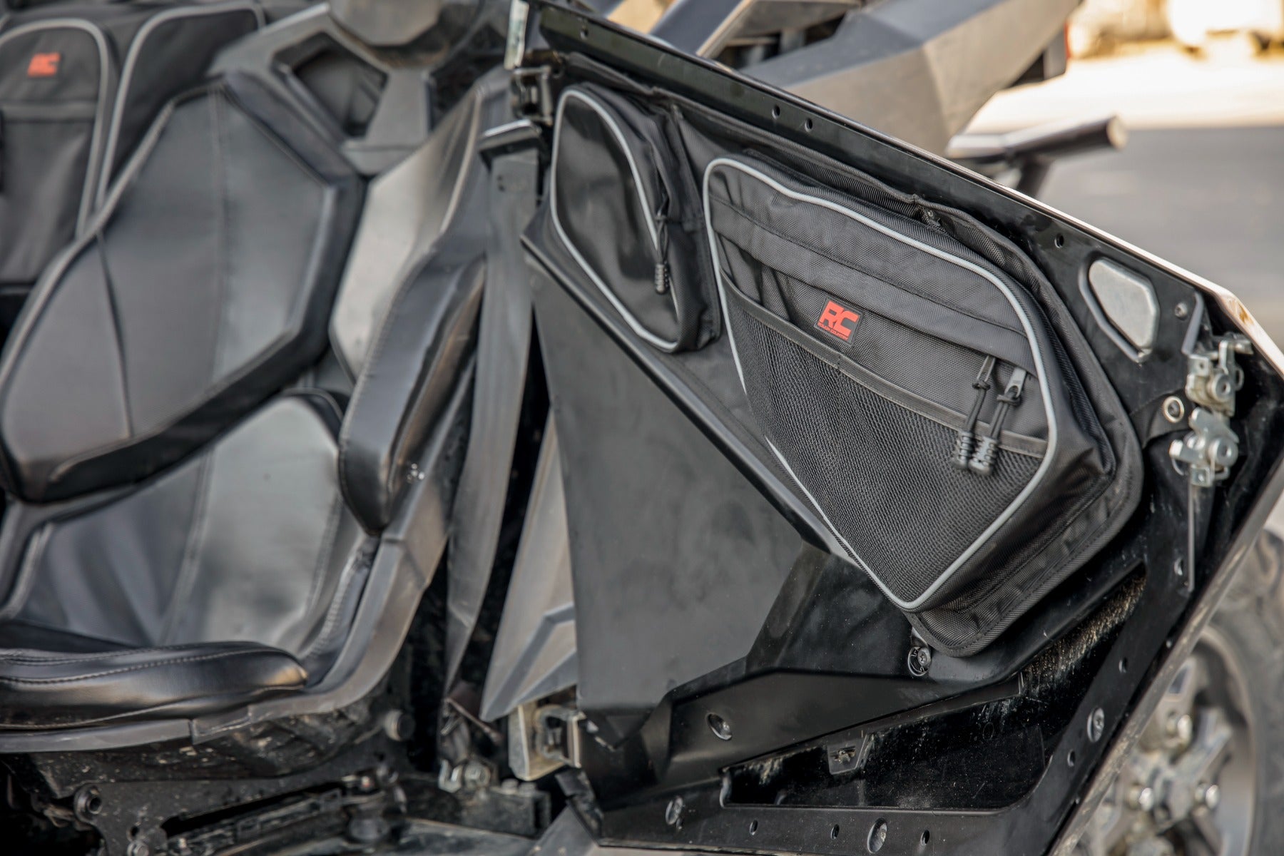 Rough Country | Storage Container | Storage Bags Front Door 2022 Polaris RZR Pro R 4/20-22 RZR Pro XP 4 Rough Country | 93070