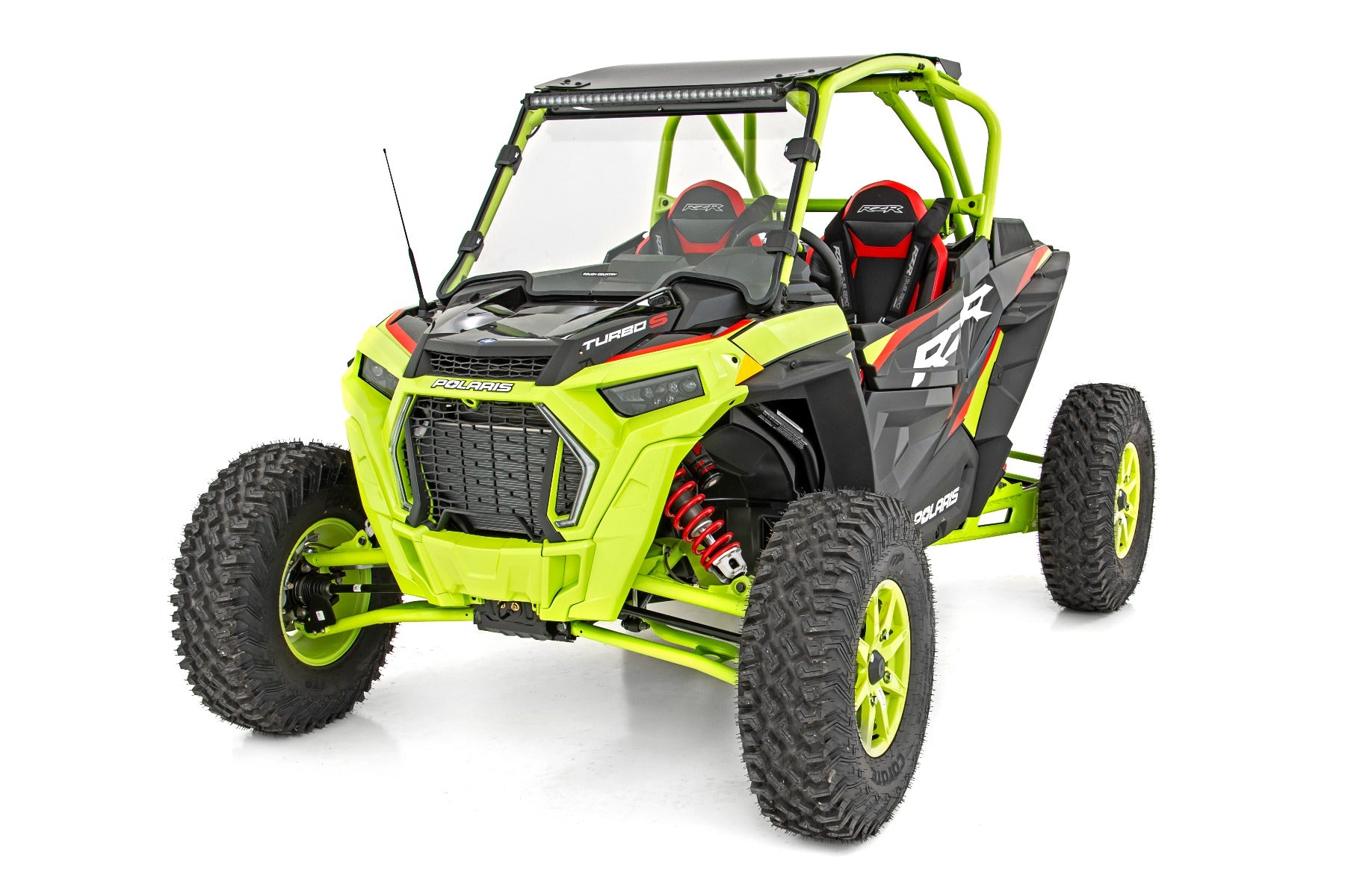Rough Country | LED Light Kit | Polaris Front-Facing 30-inch Curved LED Kit 19-21 Polaris RZR Turbo S Rough Country | 93111