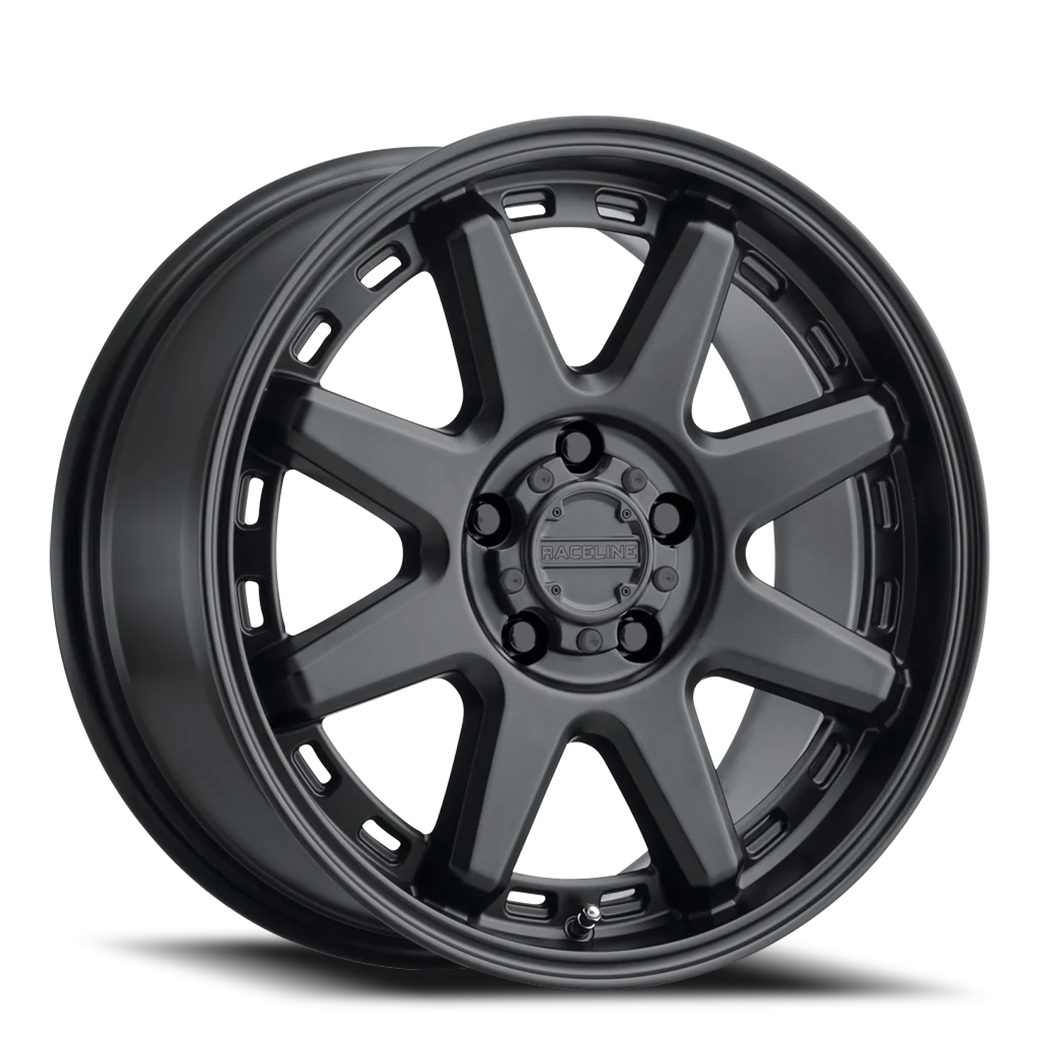 RACELINE | Aluminum Wheels | Aluminum Wheels 20x9 Scout 947B Satin Black 18 Offset 5 on 139.7 Bolt Pattern 106.5 Bore Raceline | 947B-29055+18