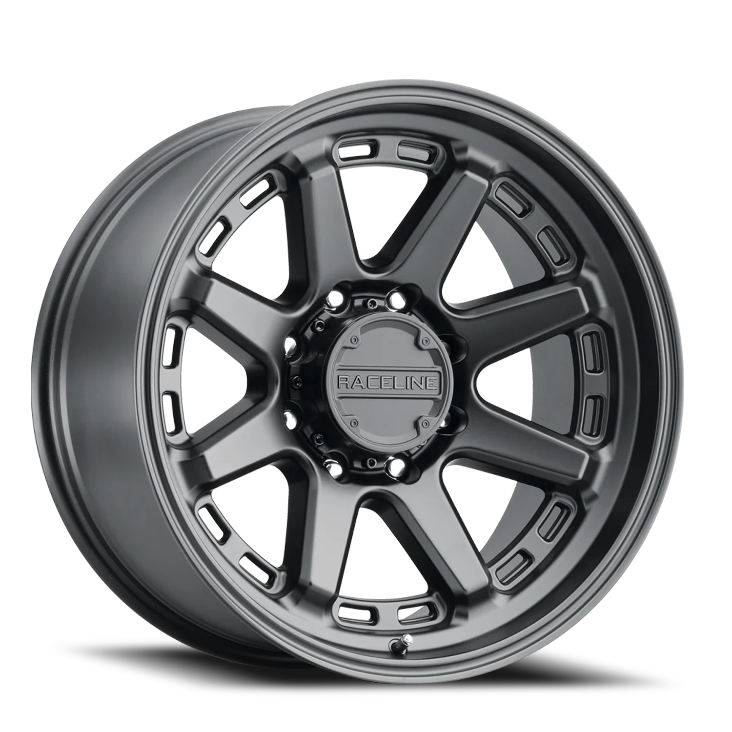 RACELINE | Aluminum Wheels | Aluminum Wheels 20x9 Scout 947B Satin Black 0 Offset 8 on 165.1 Bolt Pattern 125.2 Bore Raceline | 947B-29080-00
