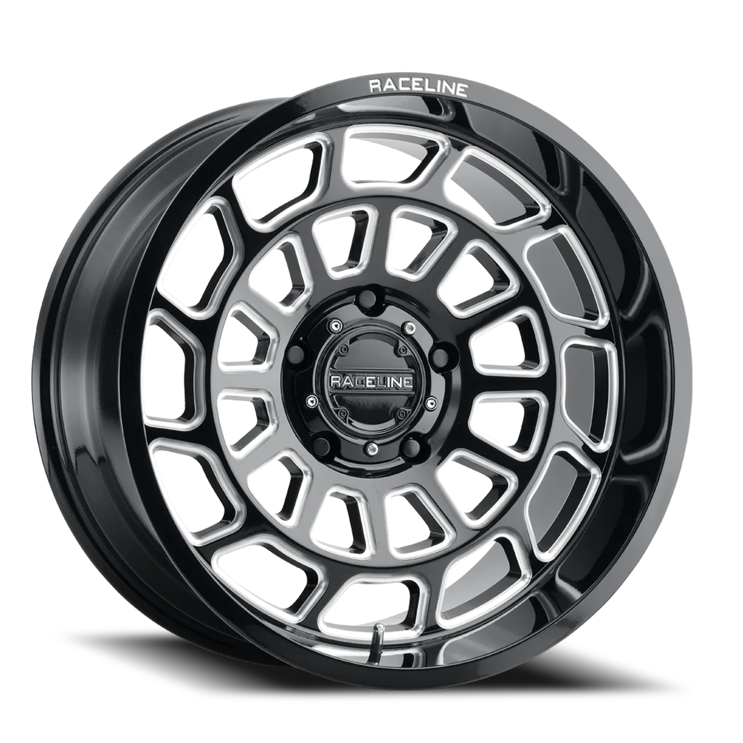 RACELINE | Aluminum Wheels | Aluminum Wheels 22x10 Warp 955M Milled Gloss Black -19 Offset 8 on 170 Bolt Pattern 125.2 Bore Raceline | 955M-221081-19
