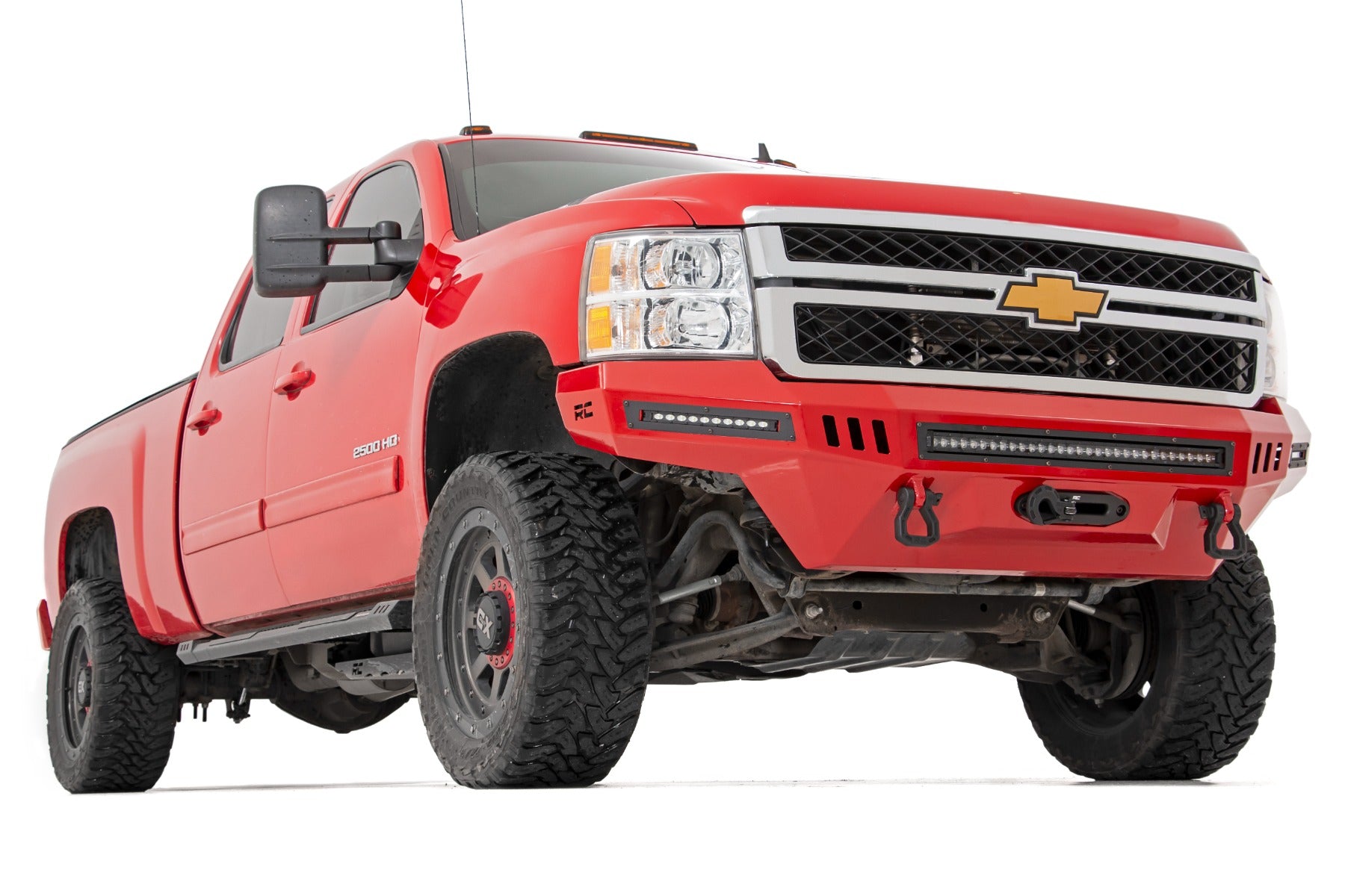 Rough Country | Lift Kits | 3.5 Inch Knuckle Lift Kit with V2 Shocks 11-19 Chevy/GMC 2500HD/3500HD Rough Country | 95770
