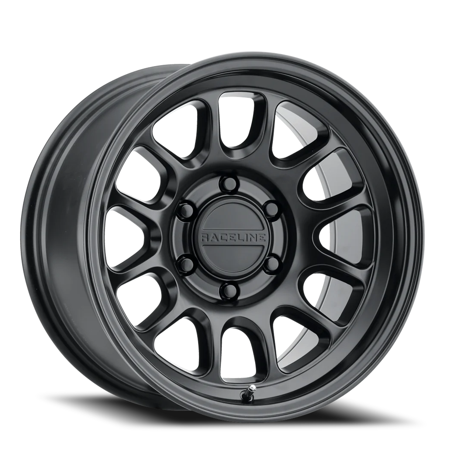 RACELINE | Aluminum Wheels | Aluminum Wheels 20x9 Rogue 958B Satin Black 0 Offset 6 on 139.7 Bolt Pattern 106.1 Bore Raceline | 958B-29060-00