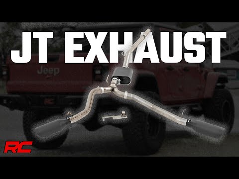 Rough Country | Exhaust | Performance Cat-Back Exhaust 3.6L Jeep Gladiator JT 4WD (20-22) Rough Country | 96015