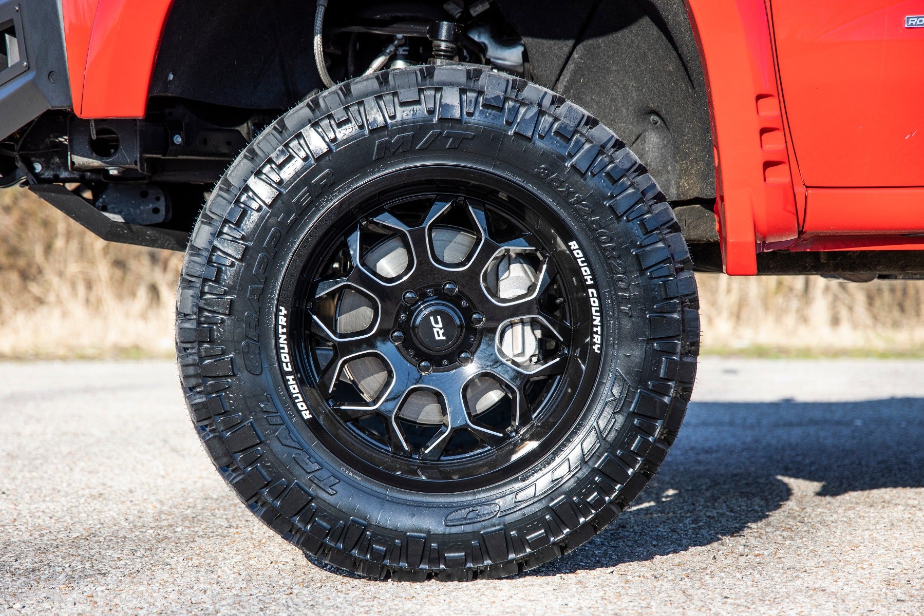 Rough Country | Wheels | 96 Series Wheel One-Piece Gloss Black 20x10 6x5.5 -19mm Rough Country | 96201012A