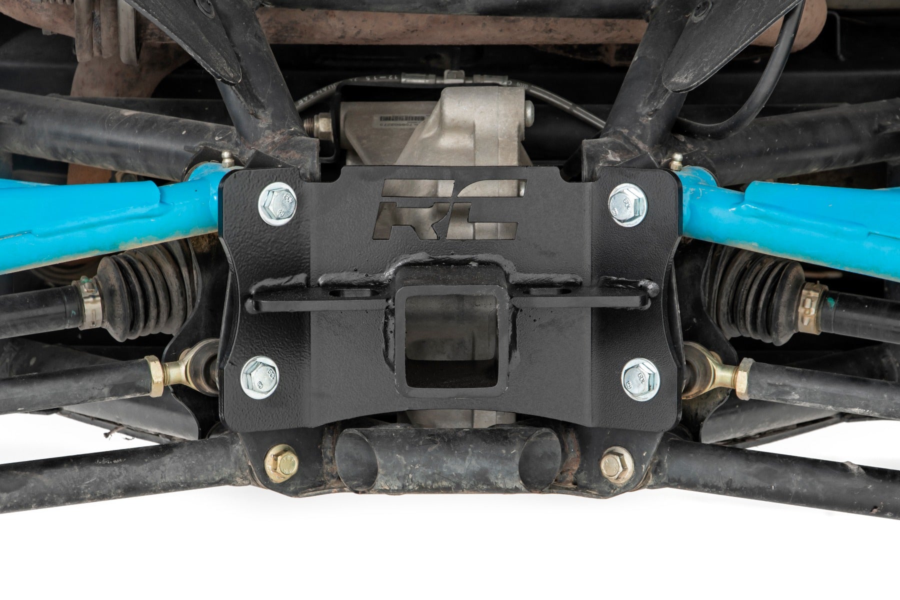 Rough Country | Receiver Hitch | Can-Am 2.0 Inch Receiver Hitch Plate 17-20 Maverick Rough Country | 97015
