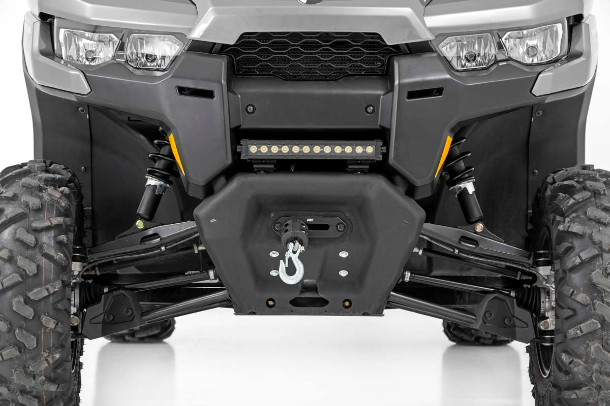 Rough Country | Winch Mounting Kits | Can-Am Defender Winch Mounting Plate For 16-Pres Cam-Am HD8/HD10 Rough Country | 97016