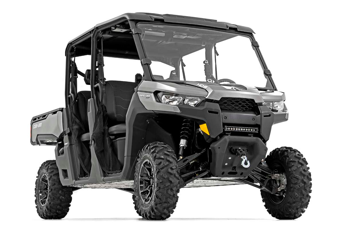 Rough Country | Winch Mounting Kits | Can-Am Defender Winch Mounting Plate For 16-Pres Cam-Am HD8/HD10 Rough Country | 97016