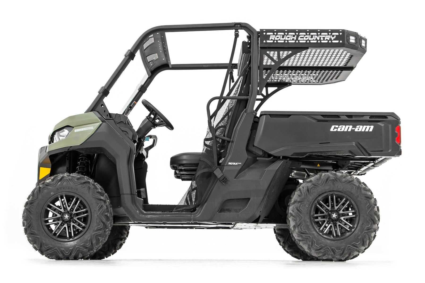 Rough Country | Cargo Rack | Can-Am Rear Cargo Rack w/o Cube Lights (17-20 Defender) Rough Country | 97024
