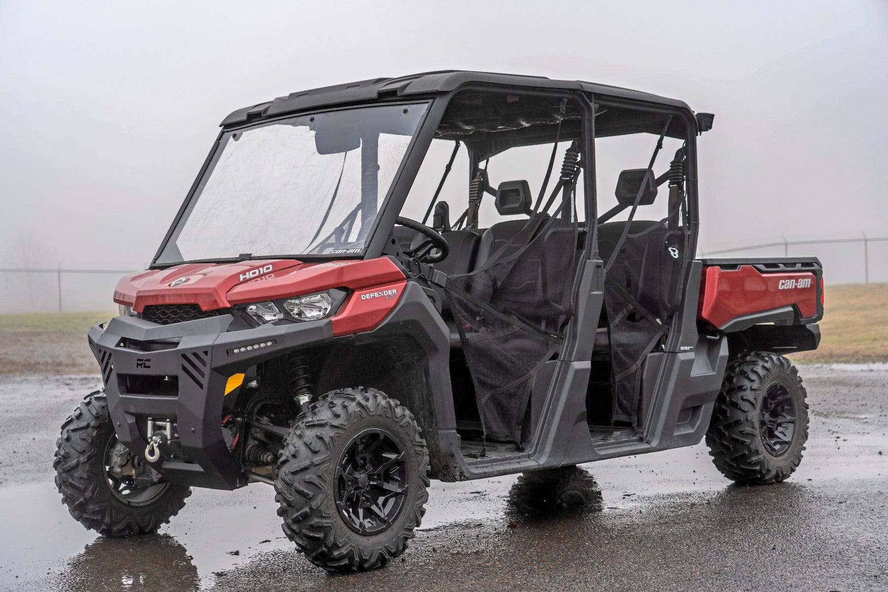 Rough Country | Front Bumpers|Bumpers|Bumpers & Armor|Exterior Parts & Car Care | 16-19 Can-Am Defender Front Bumper w/ 6 Inch and 12 Inch LEDs Rough Country | 97031