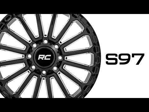 Rough Country | Wheels | 97 Series Wheel One-Piece Gloss Black 22x10 8x6.5 -19mm Rough Country | 97221010