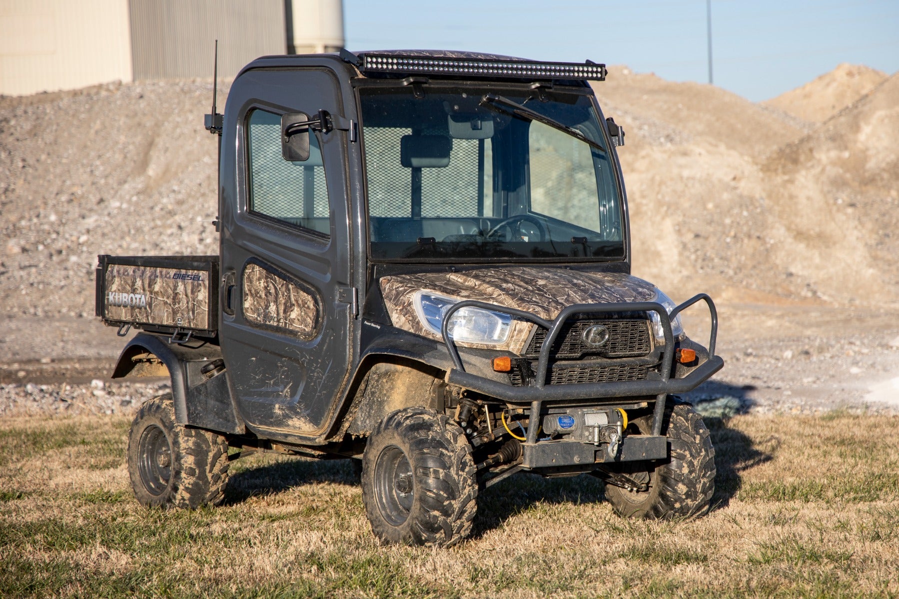 Rough Country | LED Light Bars | 50 Inch Single Row LED Light Kit Black Series Front-Facing 14-22 Kubota RTV-X900/RTV-X1100 Diesel Rough Country | 98008