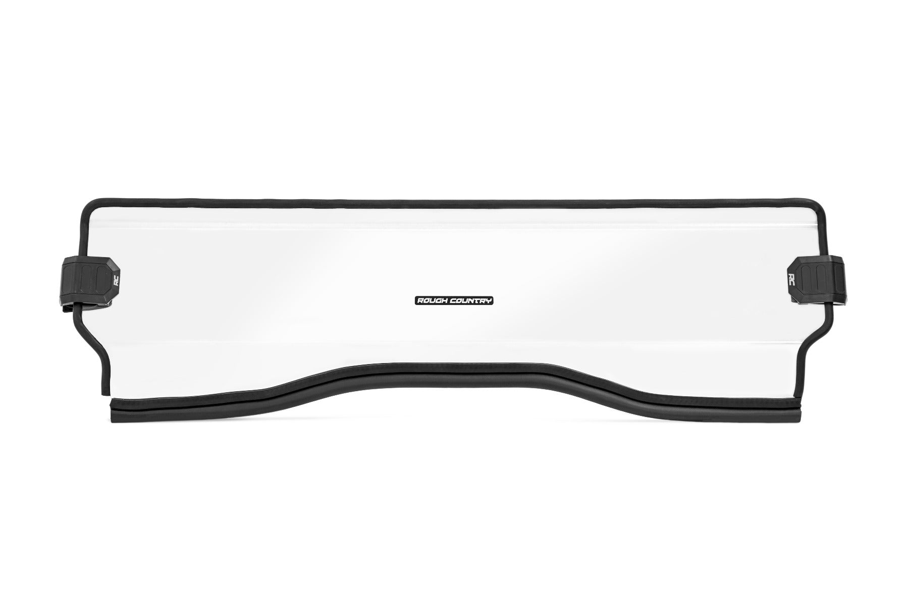 Rough Country | Windshield|Body & Frame|Exterior Parts & Car Care | Polaris Scratch Resistant Half Windshield 20-21 Polaris RZR PRO XP Rough Country | 98102011