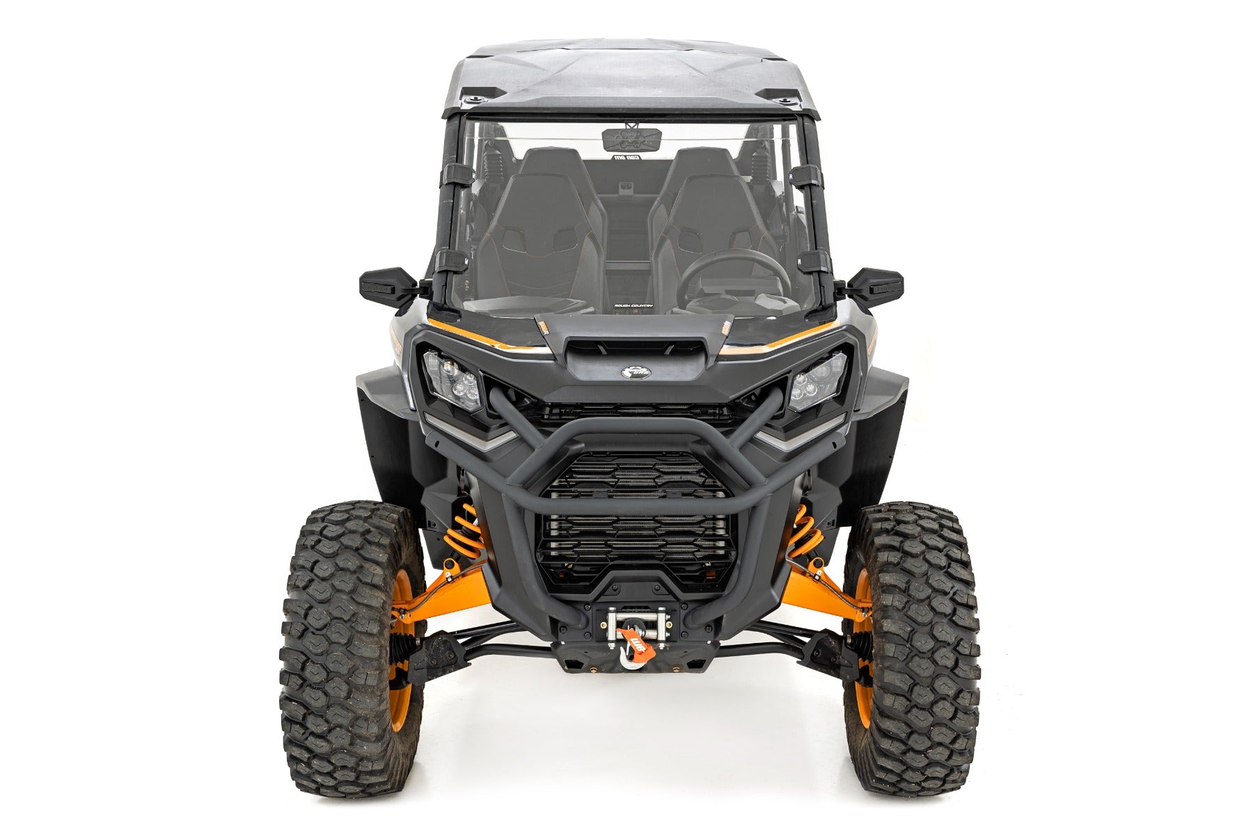 Rough Country | Windshield | Full Windshield Scratch Resistant Can-Am Commander XT (21-22) Rough Country | 98102230