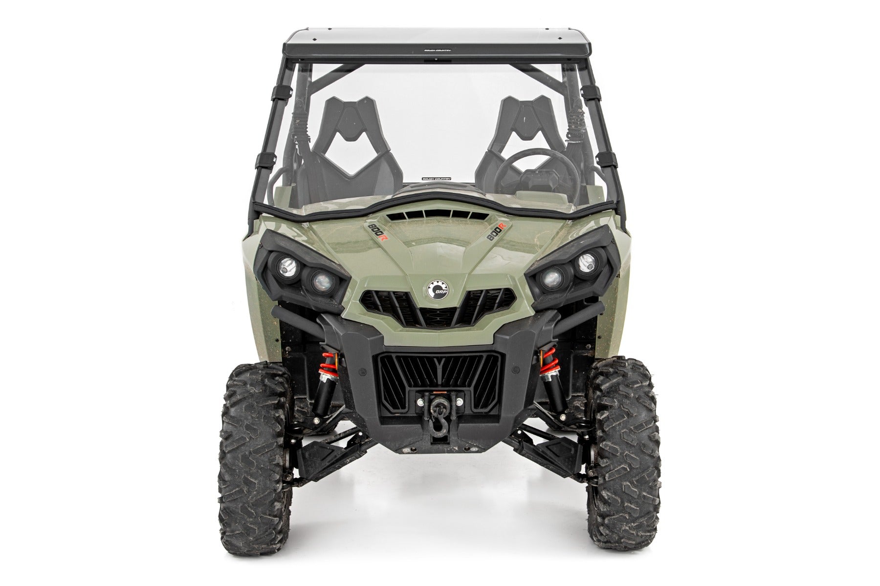 Rough Country | Windshield | Full Windshield Scratch Resistant 11-20 Can-Am Commander 4WD Rough Country | 98112030