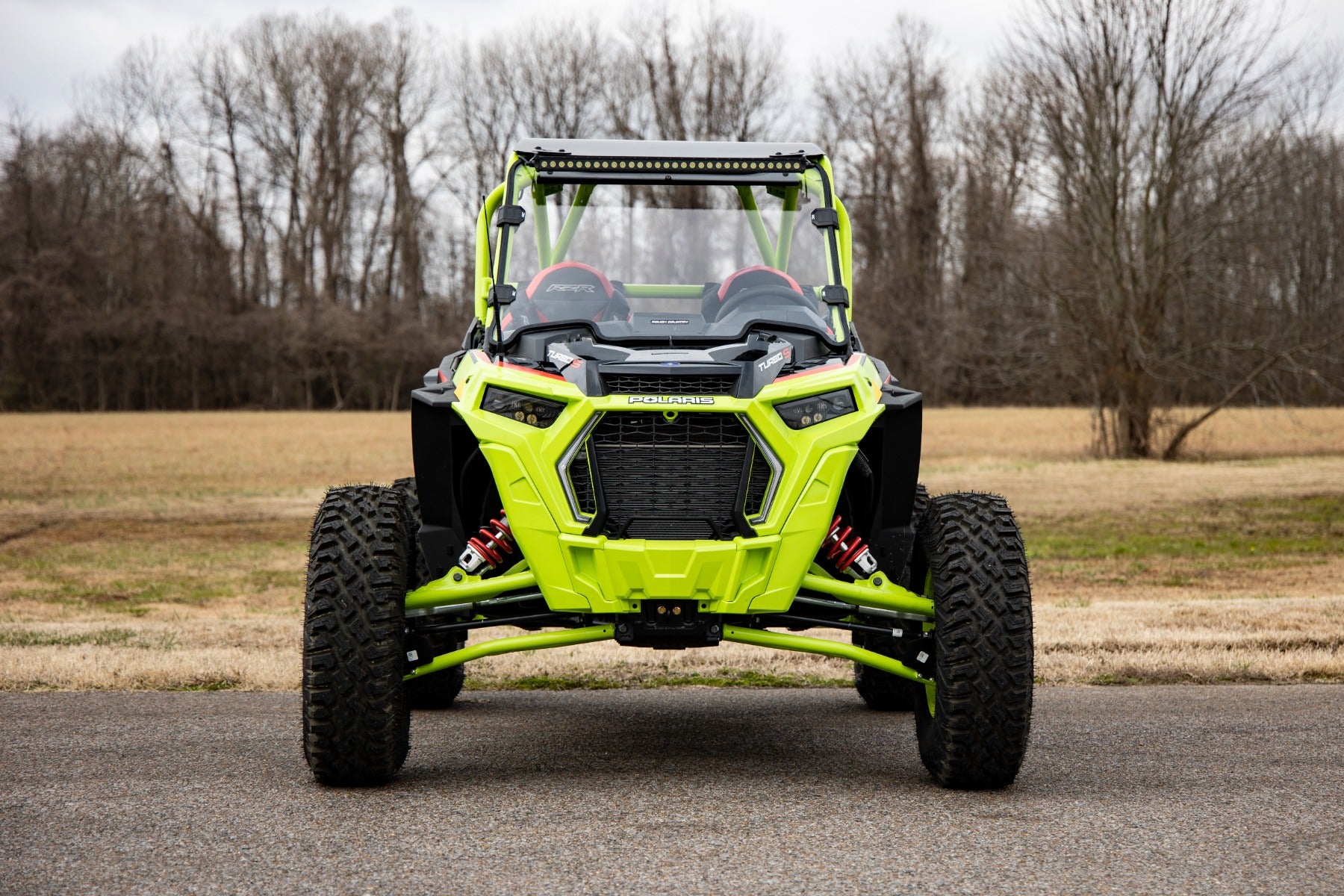 Rough Country | Windshield | Full Windshield Scratch Resistant 19-21 Polaris RZR Turbo S Rough Country | 98112110