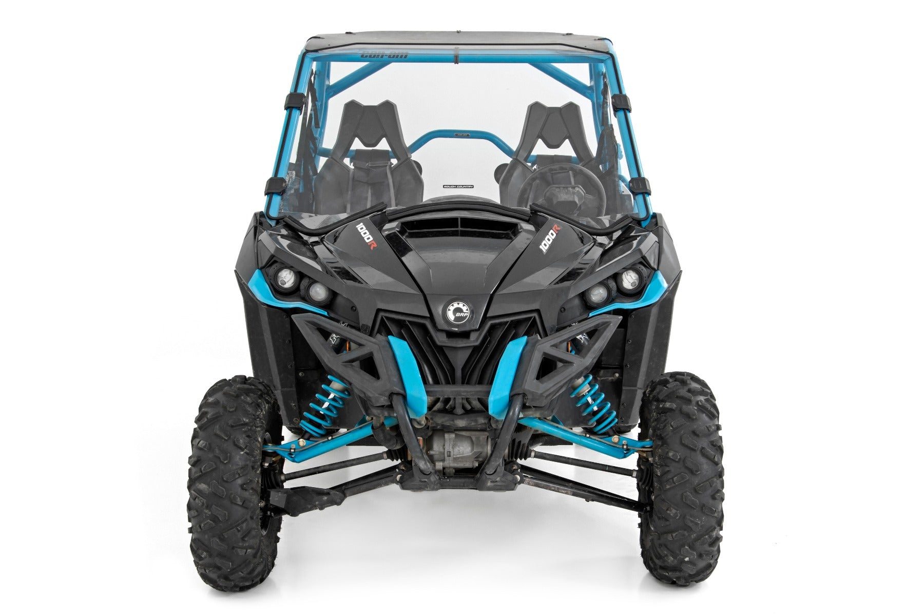 Rough Country | Windshield | Can-Am Full Scratch Resistant Front Windshield 13-18 Can-Am Maverick Rough Country | 98131830