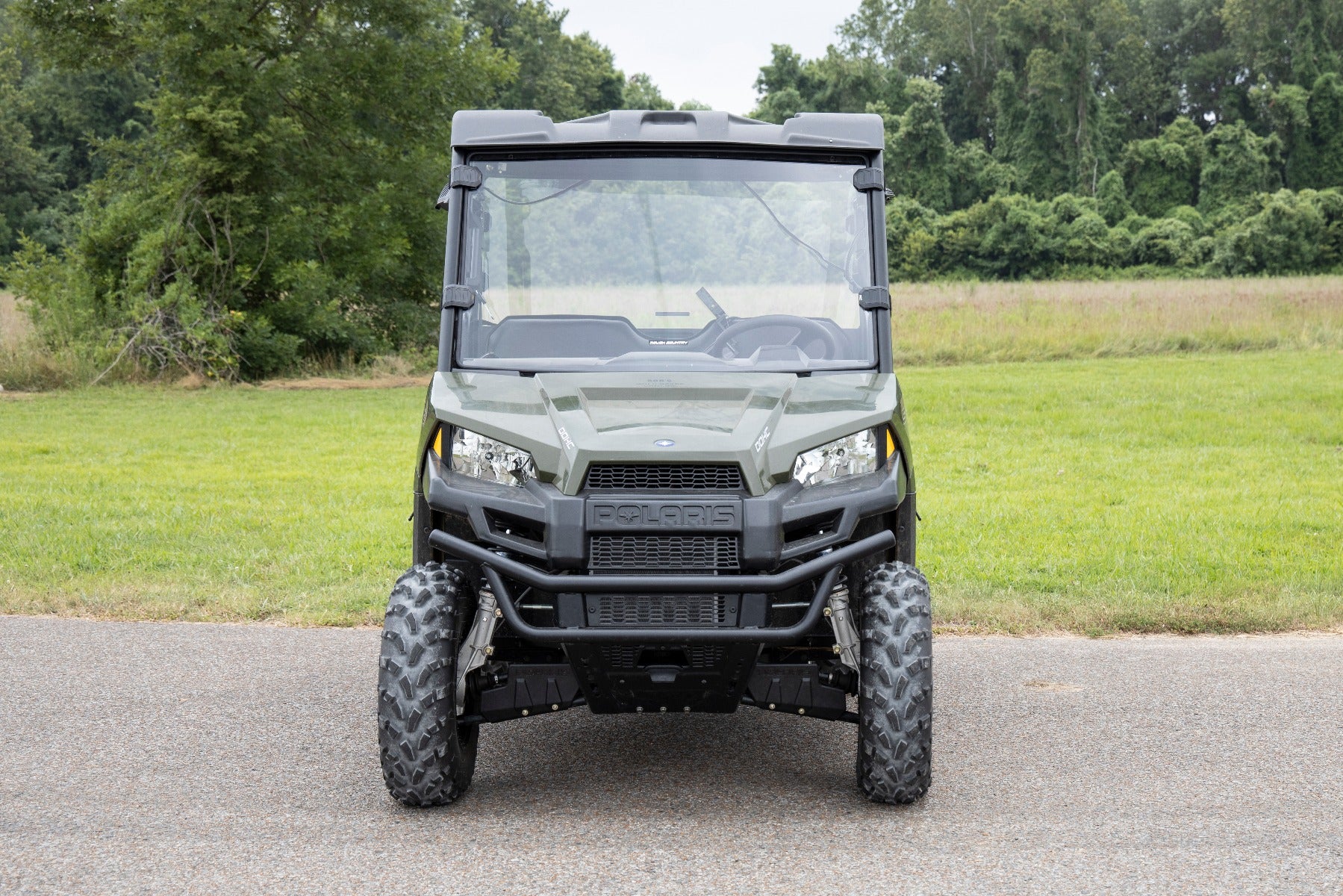 Rough Country | Windshield | Polaris Full Windshield Mid Size 15-21 Polaris Ranger 500 4WD Rough Country | 98152010