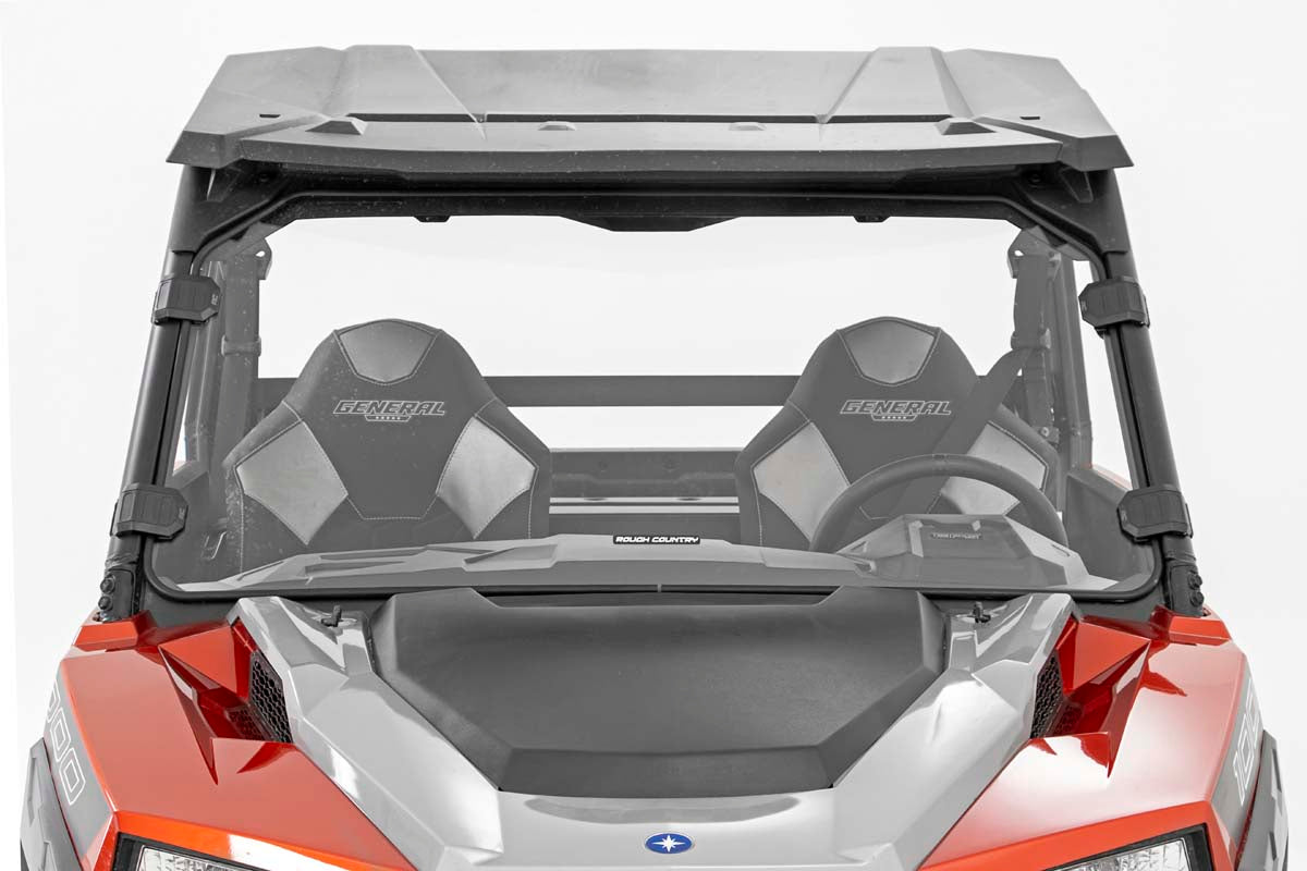 Rough Country | Windshield | Scratch Resistant Full Windshield 16-20 Polaris General Rough Country | 98162010