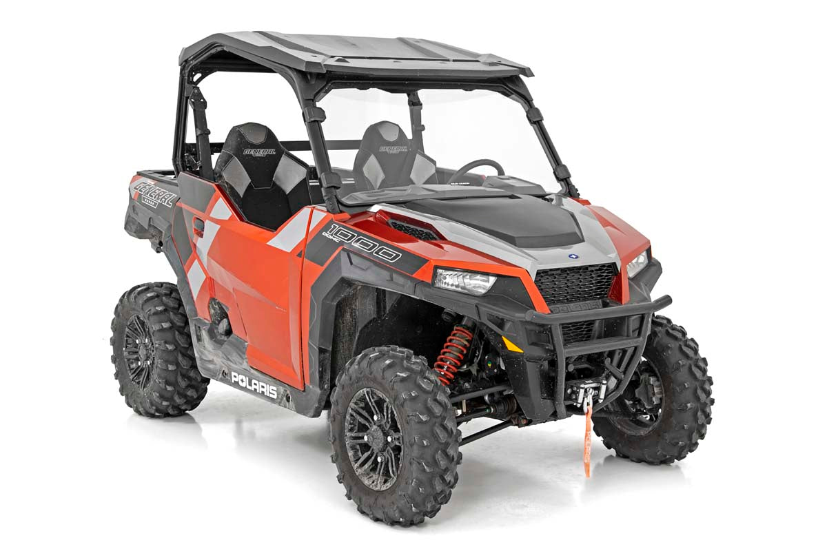 Rough Country | Windshield | Scratch Resistant Full Windshield 16-20 Polaris General Rough Country | 98162010