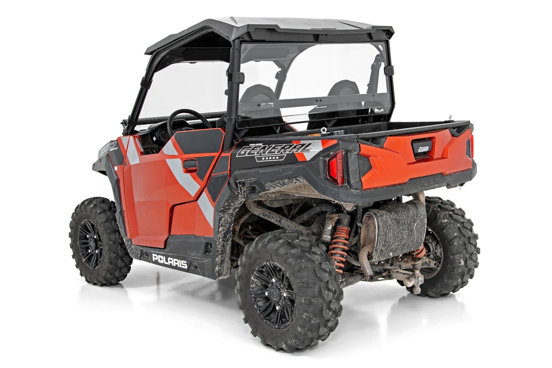 Rough Country | Windshield | Scratch Resistant Rear Windshield (16-20 Polaris General) Rough Country | 98162012