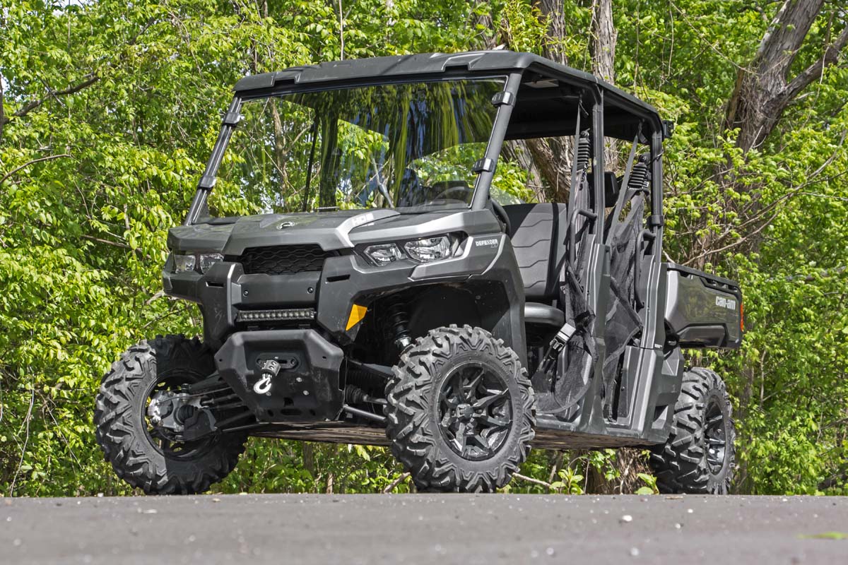 Rough Country | Windshield | Scratch Resistant Full Windshield 16-20 Can-Am Defender Rough Country | 98162030