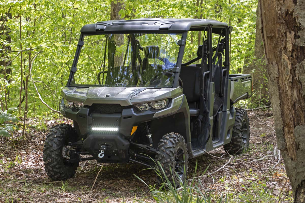 Rough Country | Windshield | Scratch Resistant Full Windshield 16-20 Can-Am Defender Rough Country | 98162030
