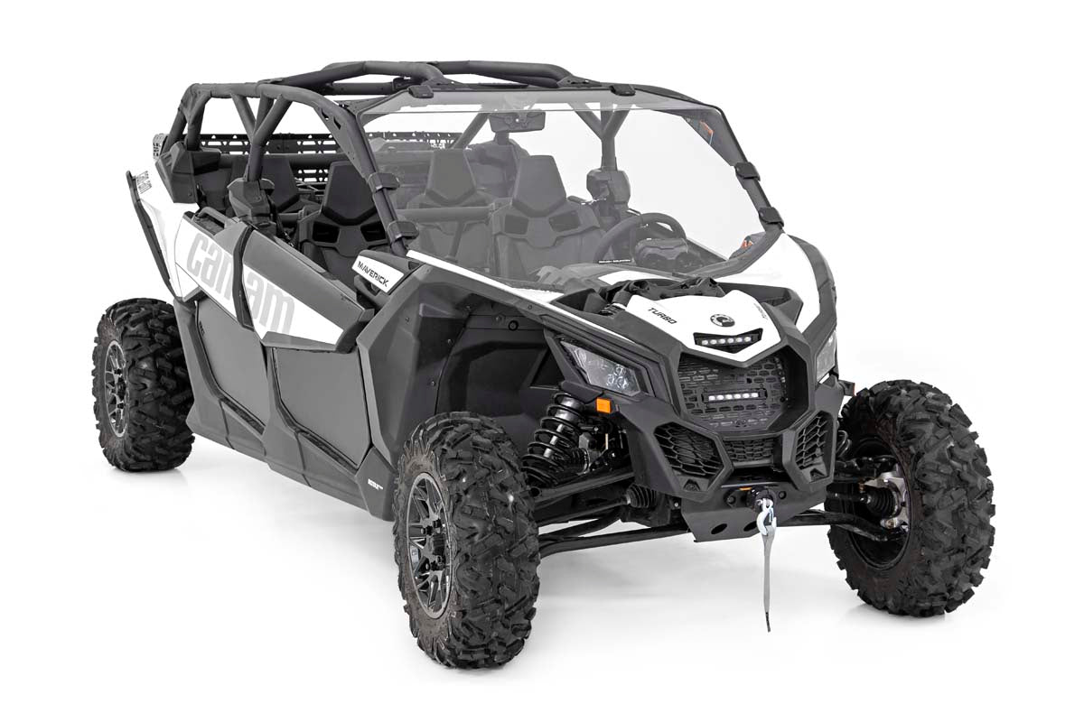 Rough Country | Windshield | Can-Am Scratch Resistant Full Windshield 17-20 Maverick X3 Rough Country | 98172030