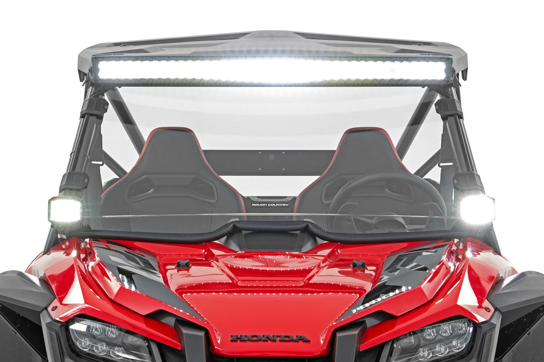 Rough Country | Windshield | Honda Scratch Resistant Full Windshield (2019-2020 Honda Talon) Rough Country | 98182020