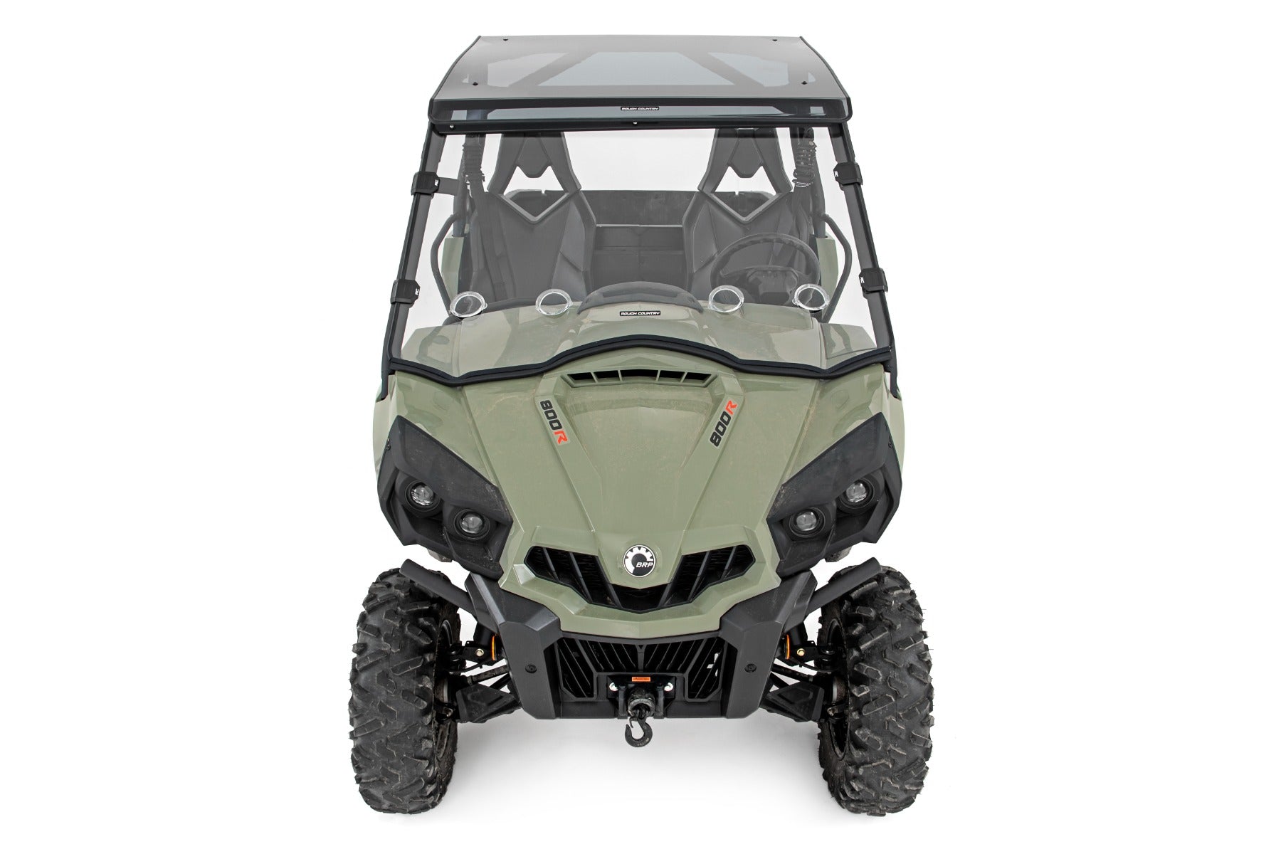 Rough Country | Windshield | Vented Full Windshield Scratch Resistant 11-20 Can-Am Commander Rough Country | 98212030