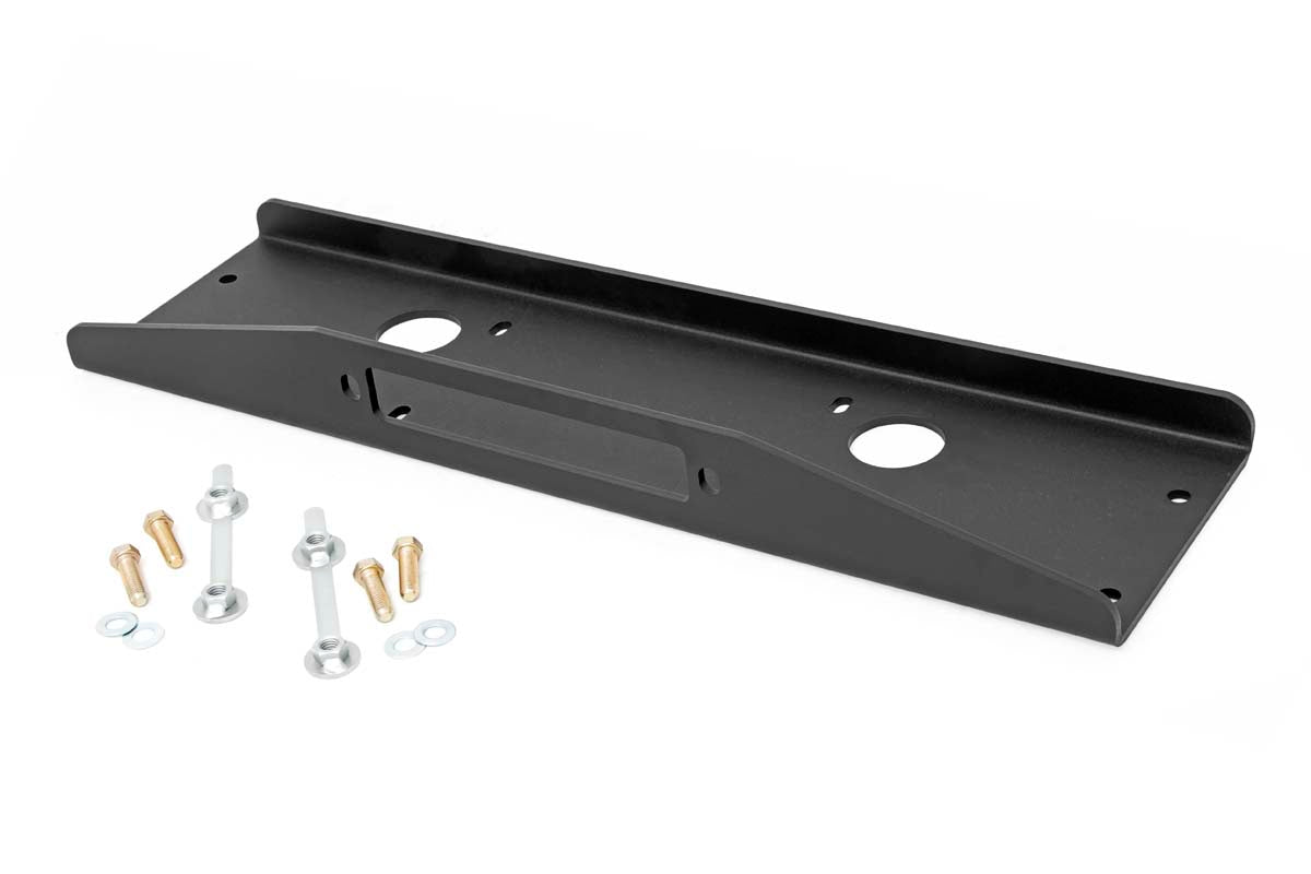 Rough Country | Winch Mount Plate | Mahindra Winch Mounting Plate 18-20 Roxor Rough Country | 99001