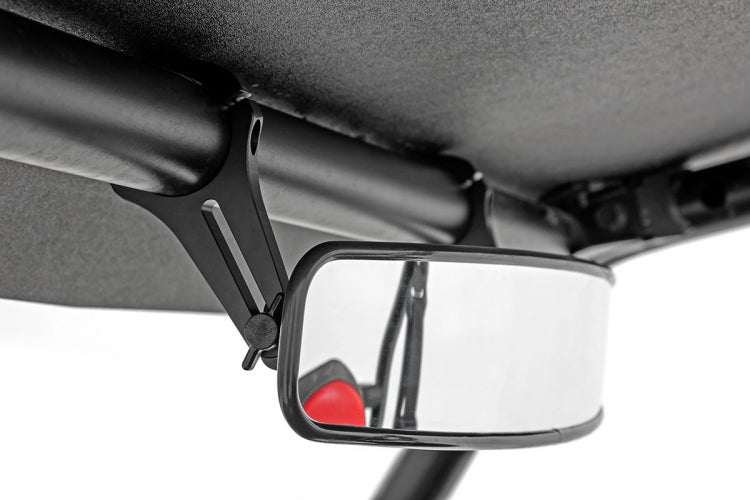 Rough Country | Door Mirror|Mirrors|Exterior Parts & Car Care | 17 Inch x 3 Inch Ultra Wide Rear View Mirror For 2 Inch Diameter Tubes Rough Country | 99006