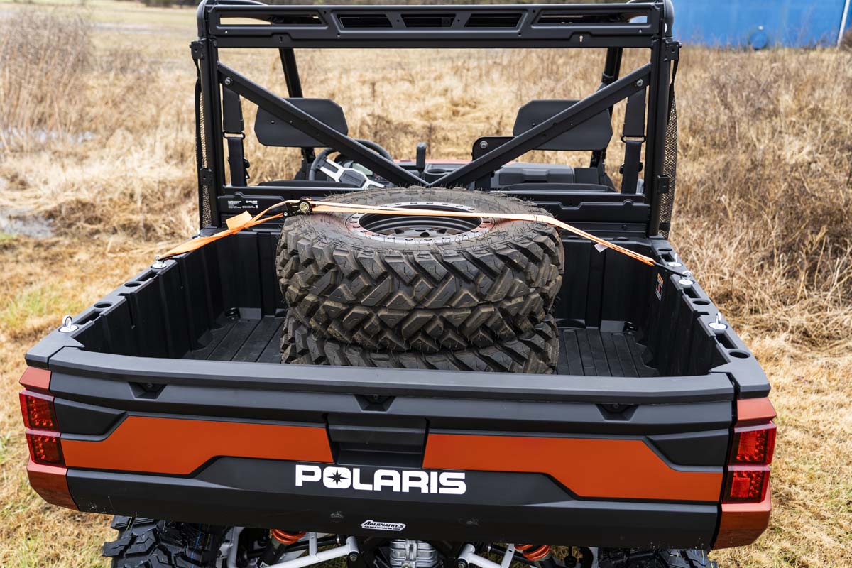 Rough Country | Tie Down Kit | Polaris Bed Tie-Down Kit 5pc 14-20 Ranger, 17-20 General Rough Country | 99010