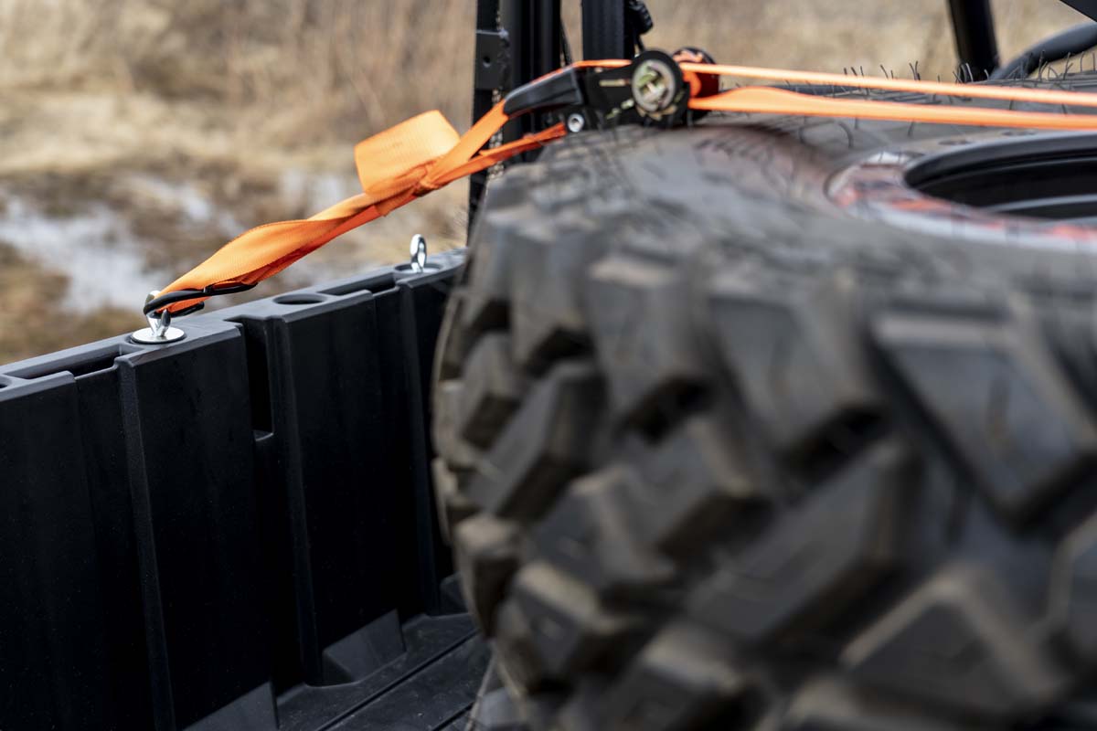 Rough Country | Tie Down Kit | Polaris Bed Tie-Down Kit 5pc 13-20 RZR Rough Country | 99011