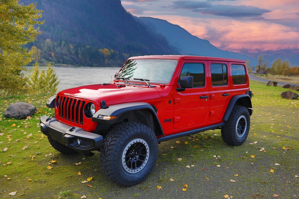 Rough Country | Fender Flares | WF1 Fender Flares Jeep Wrangler 4XE (21-23)/Wrangler JL (18-23) Rough Country | A-J01822
