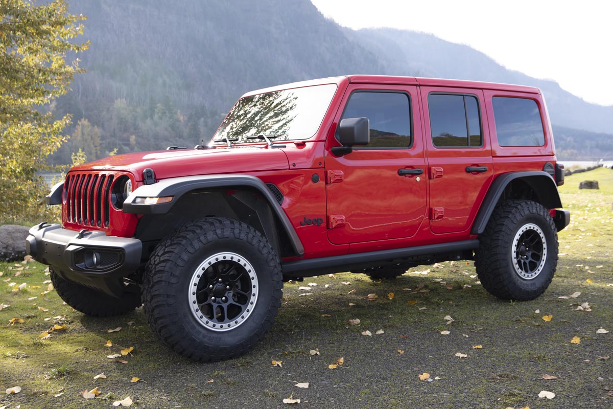 Rough Country | Fender Flares | WF1 Fender Flares Jeep Wrangler 4XE (21-23)/Wrangler JL (18-23) Rough Country | A-J01822