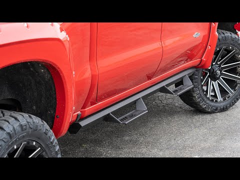 Rough Country | Side Steps|Side Steps / Running Boards|Exterior Parts & Car Care | RAM Drop Steps AL2 For 19-Pres RAM 1500 Crew Cab Rough Country | AL219204