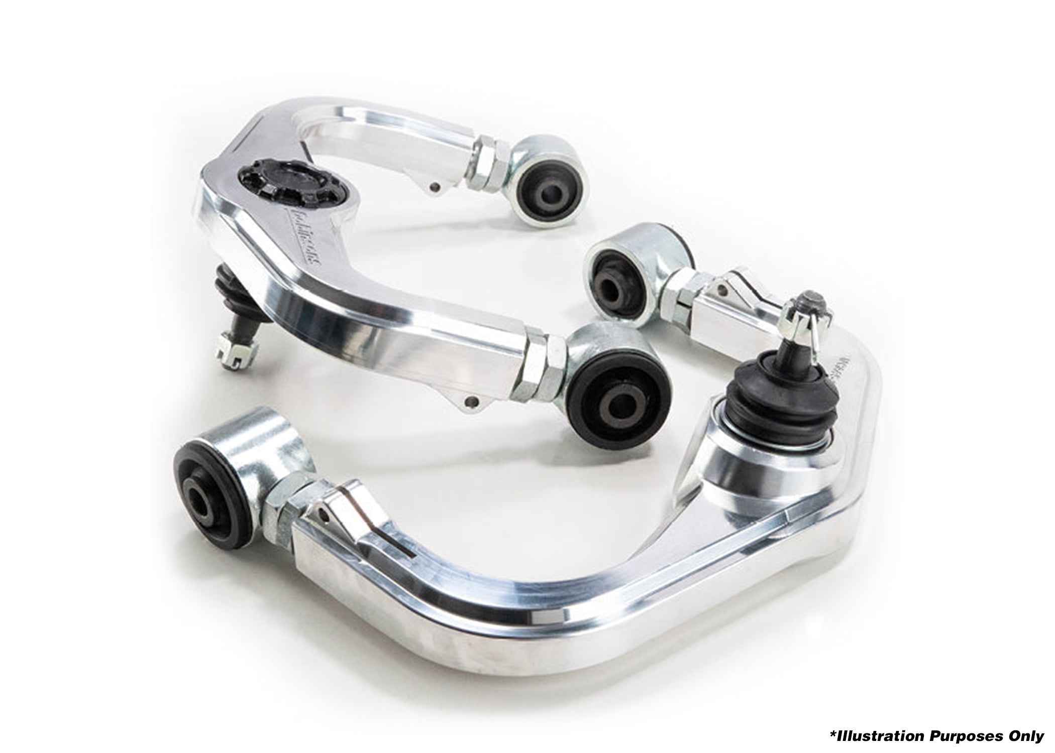 DOBINSONS | UCA PAIR BILLET ALUMINUM SERIES FOR NISSAN NAVARA / FRONTIER D23, D40, D41 (WITH BALLJOINTS PRESSED) | UCA45-205K