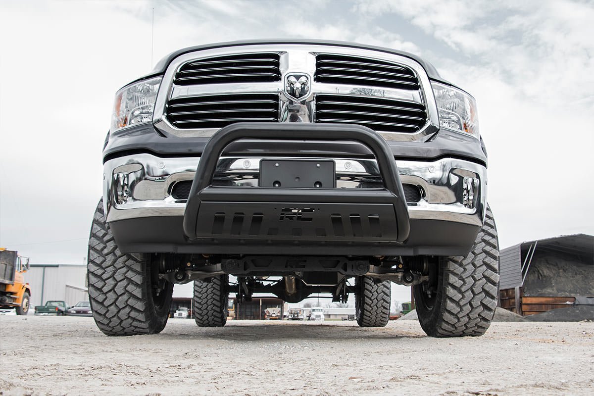Rough Country | Bumper Bull Bar | RAM 1500 Bull Bar 19-20 RAM 1500 Black Rough Country | B-D2092