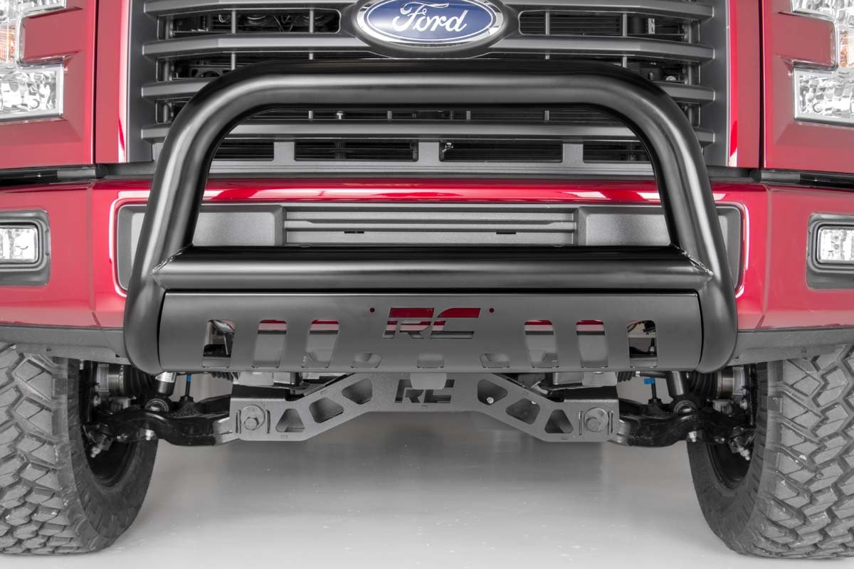 Rough Country | Bumper Bull Bar|Bumpers|Bumpers & Armor|Exterior Parts & Car Care | F-150/Expedition 97-03 Bull Bar Black Rough Country | B-F2971