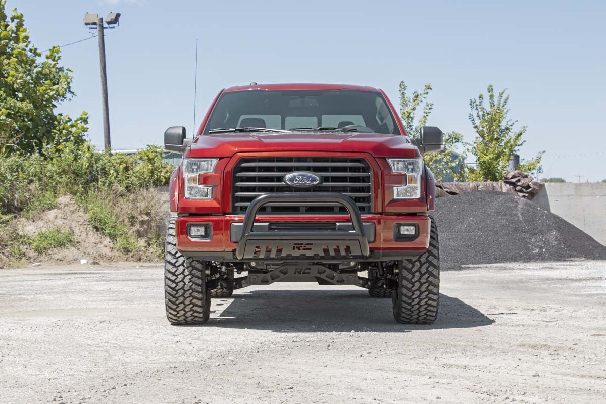 Rough Country | Bumper Bull Bar|Bumpers|Bumpers & Armor|Exterior Parts & Car Care | F-150/Expedition 97-03 Bull Bar Black Rough Country | B-F2971