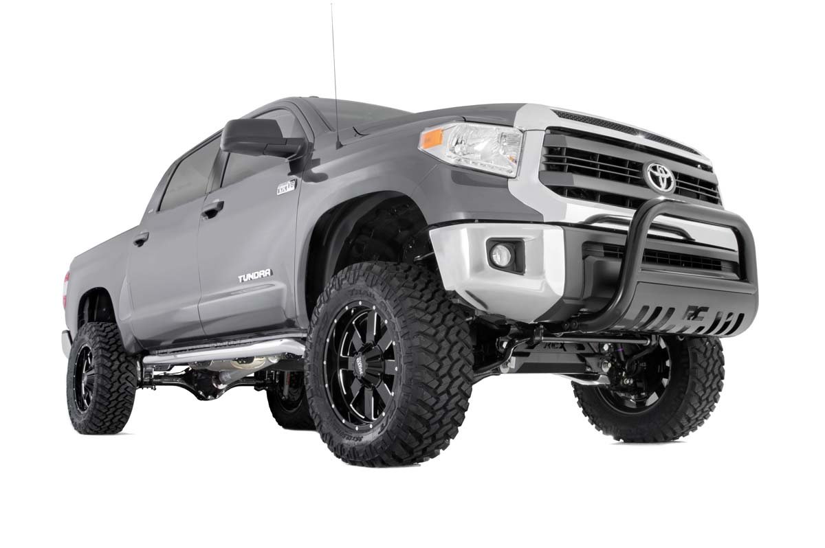 Rough Country | Bumper Bull Bar | Toyota 07-20 Tundra Bull Bar Black Rough Country | B-T2071