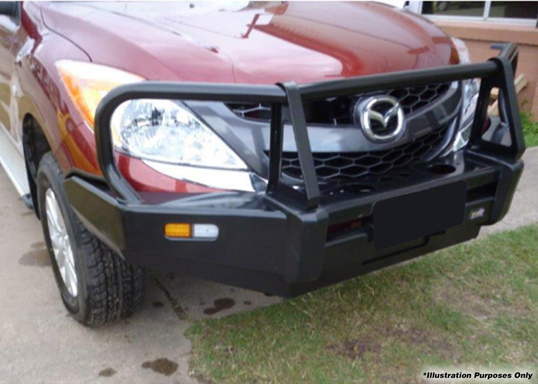DOBINSONS | BULL BAR CLASSIC BLACK FOR MAZDA BT-50 2012-2019 | BU39-3530