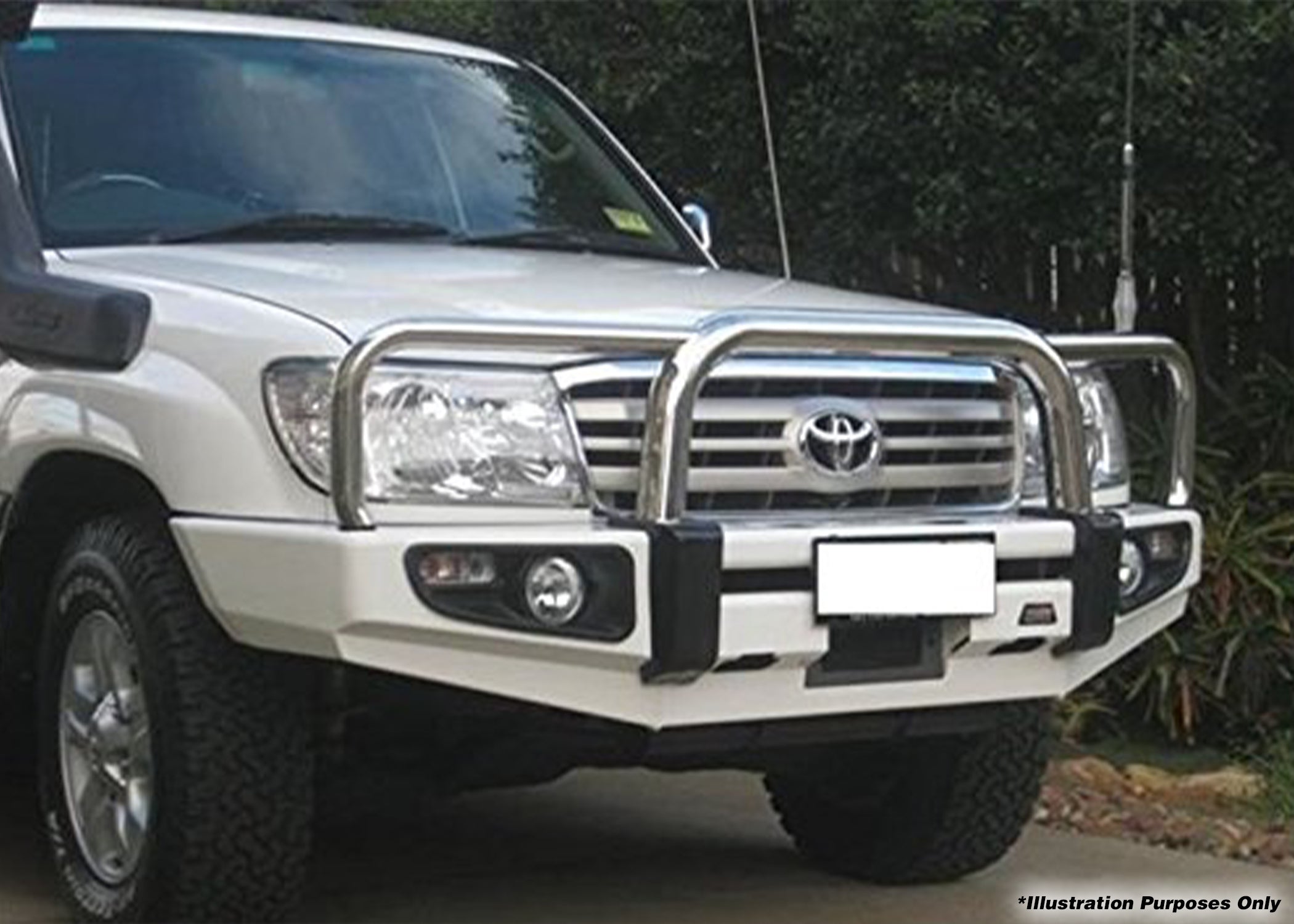 DOBINSONS | BULL BAR SS LOOP DELUXE FOR TOYOTA LAND CRUISER 100 SERIES | BU59-3658
