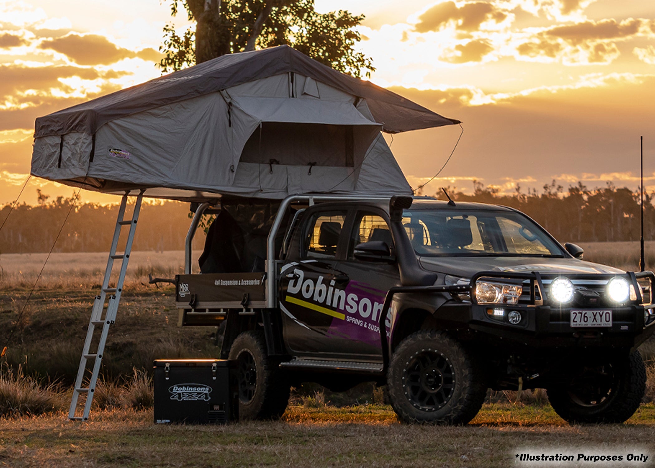 DOBINSONS | ROOF TOP TENT (WITHOUT CHANGE ROOM) | CE80-3902