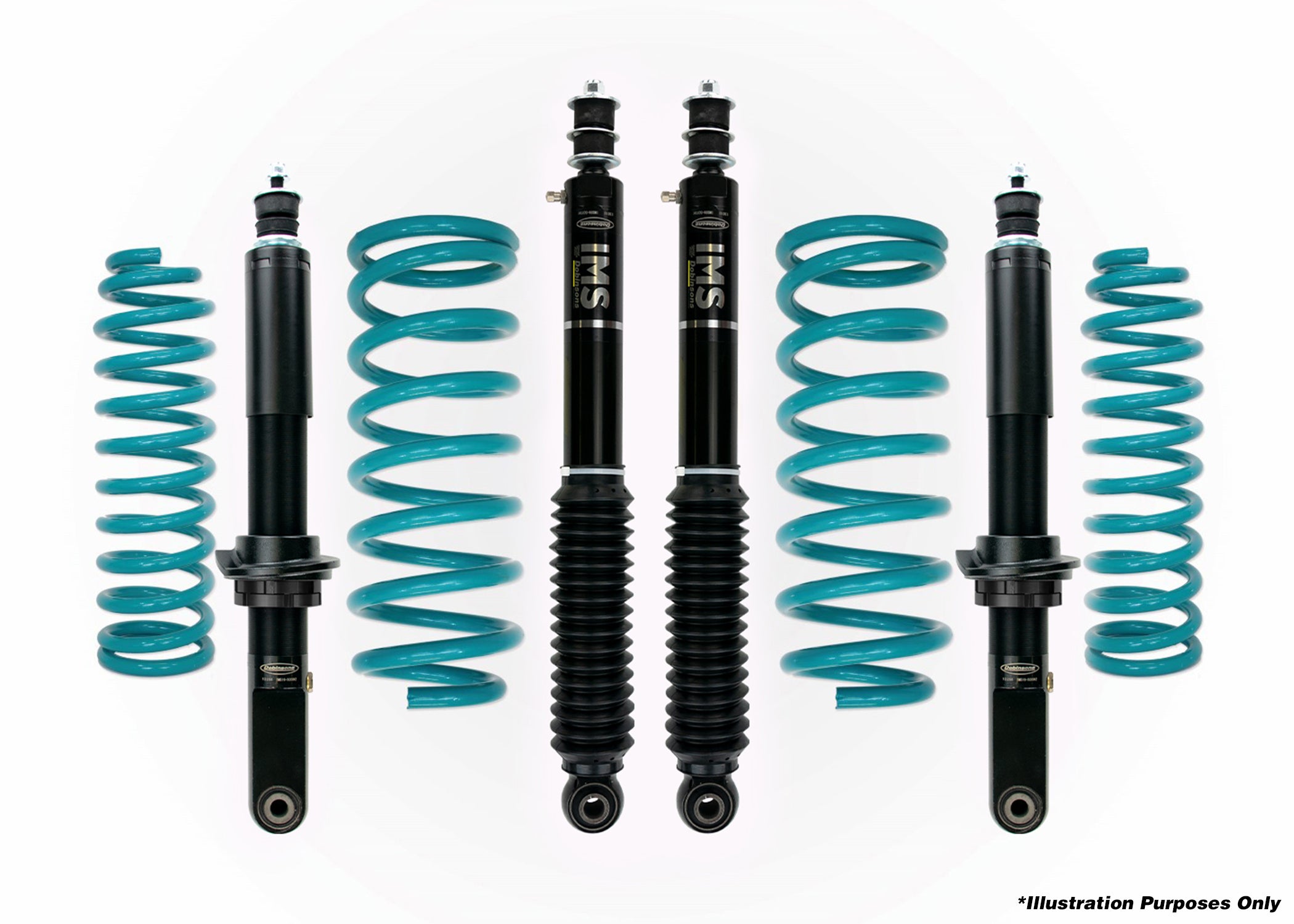 DOBINSONS | 4x4 IMS Lift Kit for TOYOTA FORTUNER KUN/TGN 51 2005 TO 06/2015 | DSSKITIMS016