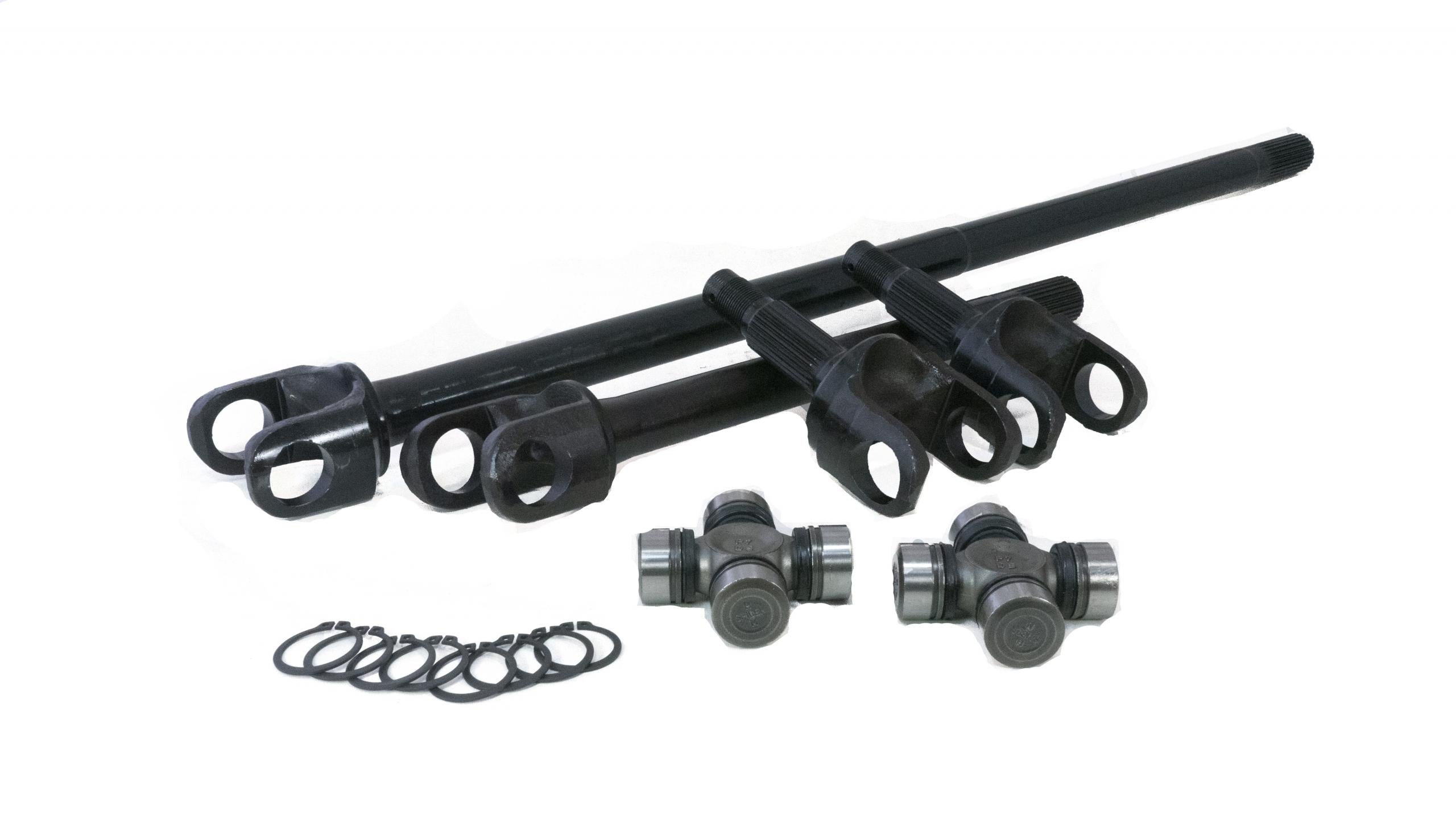 Dana 30 Jeep TJ/YJ/XJ 27 Spline 4340 Chromoly Discovery Series Front Axle Kit Revolution Gear