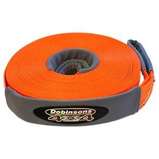 DOBINSONS | ORANGE 65' LONG WINCH EXTENSION STRAP - 4500KG | WS80-3834