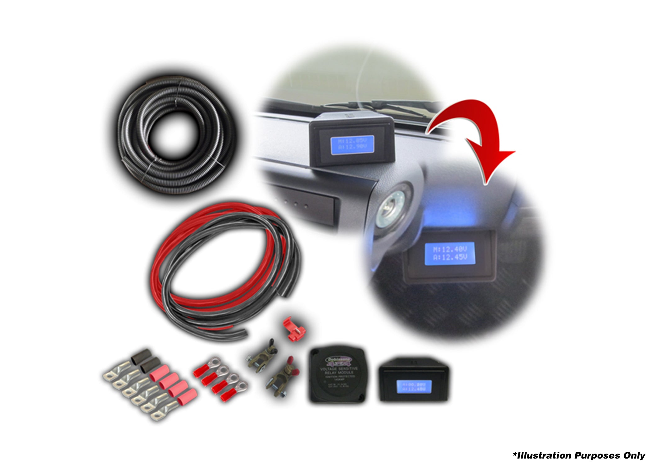 DOBINSONS | 140 AMP DUAL BATTERY KIT | EA80-3830