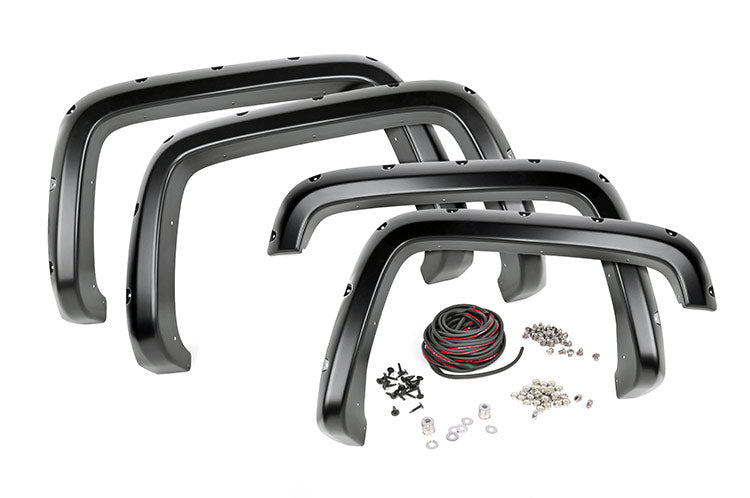 Chevrolet Pocket Fender Flares w/Rivets 07-13 Silverado 1500 Rough Country